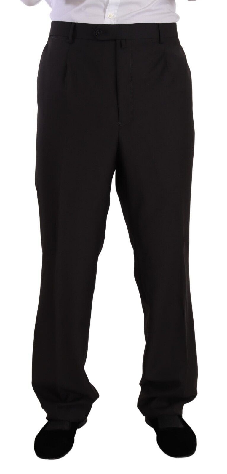 بدلة رسمية من البوليستر الرمادي بصدر واحد من دومينيكو تاجلينتي