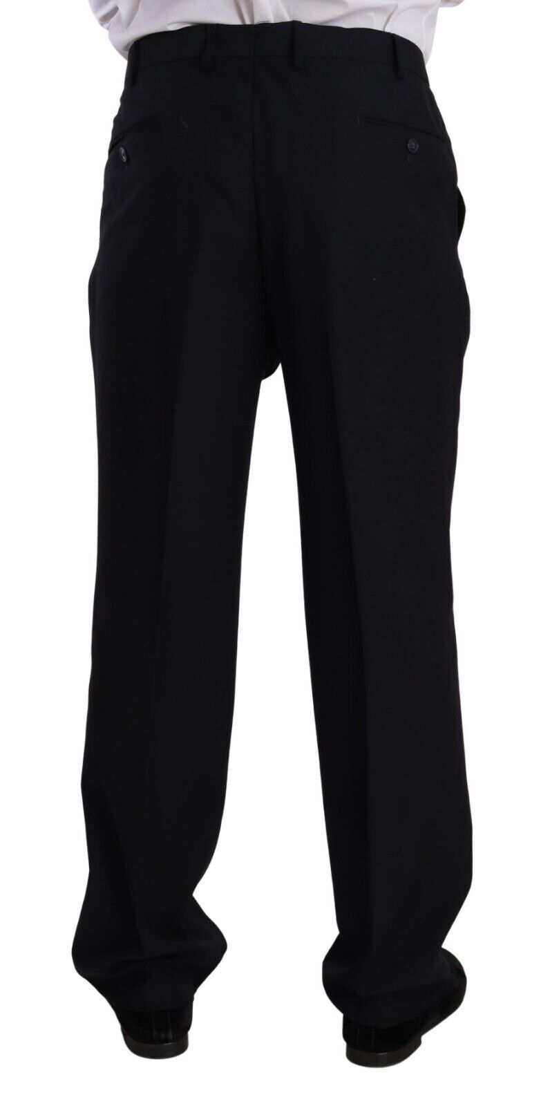 بدلة رسمية من البوليستر الأزرق بصدر واحد من دومينيكو تاجلينتي