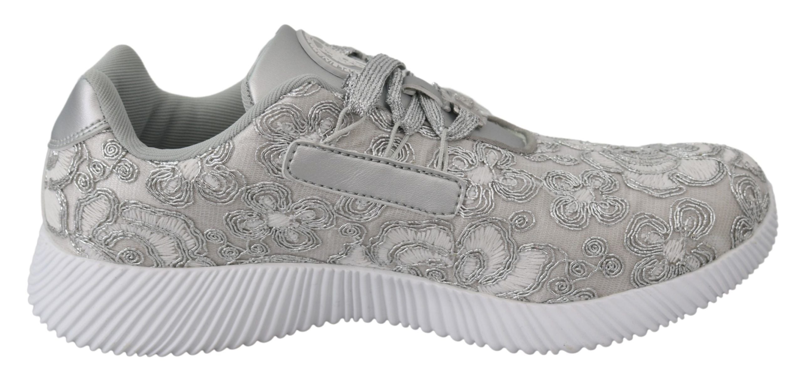 حذاء رياضي Plein Sport Silver Gleam Runner Joice