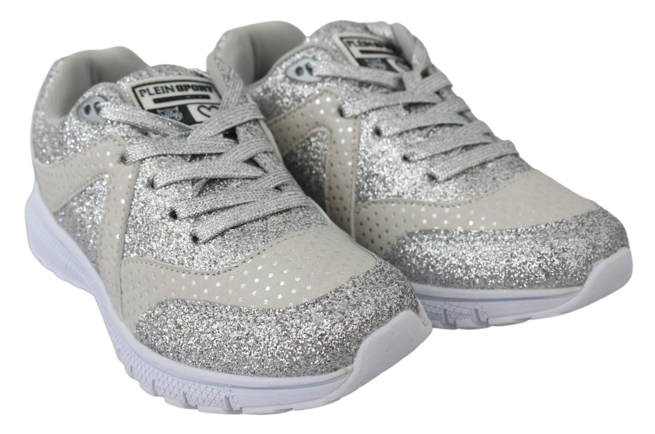 حذاء رياضي Plein Sport Chic Silver Runner Jasmines