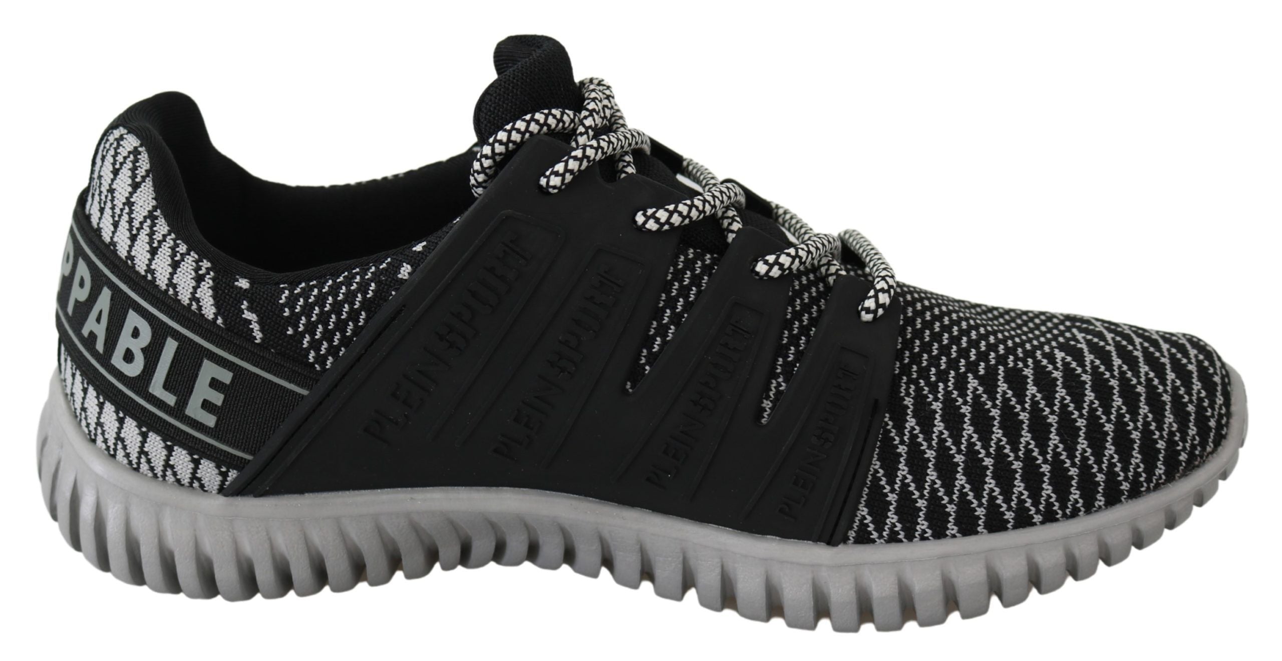 حذاء رياضي Plein Sport Exclusive Runner Mason - أسود نفاث