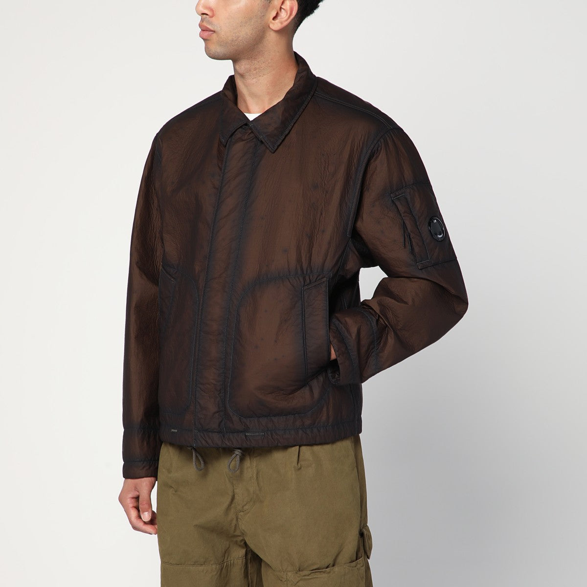 C.P. Company C.P. Company Faded brown nylon jacket
