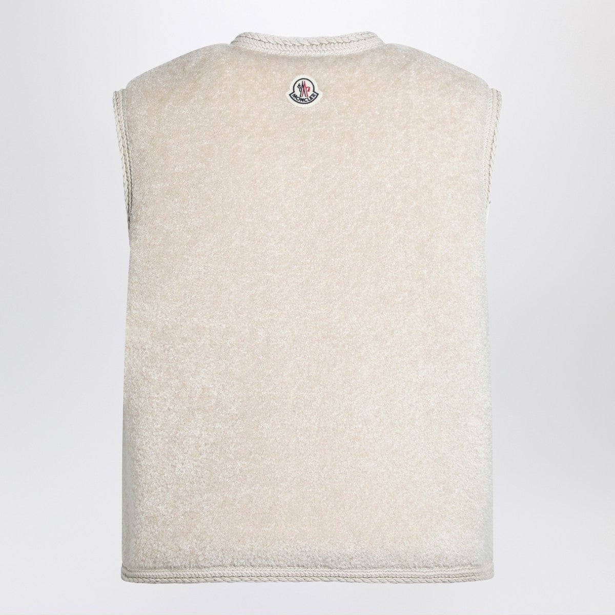 Moncler Moncler Mimosa gilet in teddy-effect fleece