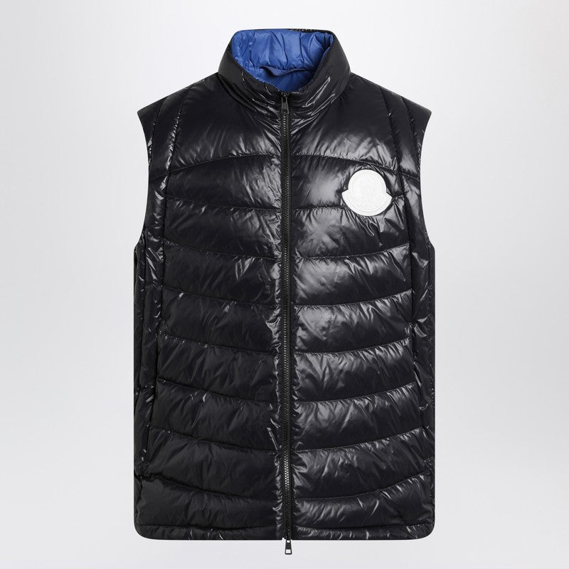 Moncler Menelao grey padded waistcoat