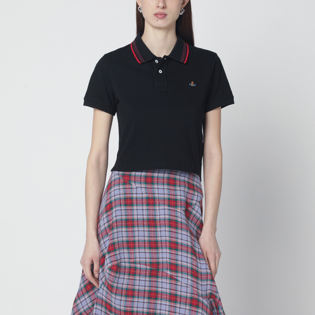 Vivienne Westwood Vivienne Westwood Black cotton polo shirt