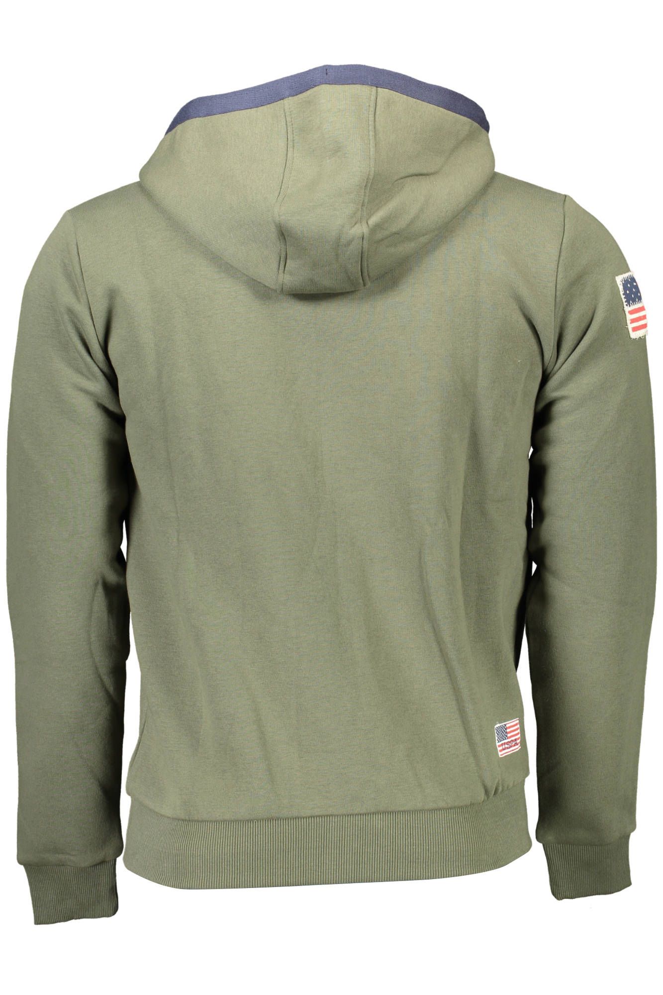 سترة رجالية قطنية خضراء من US POLO ASSN