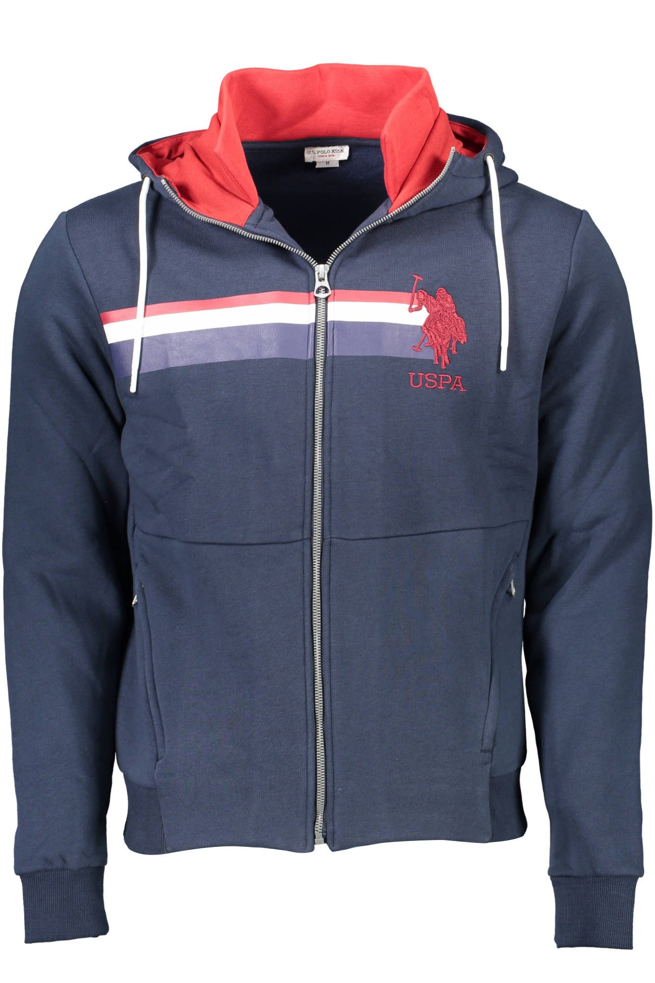 سترة رجالية قطنية زرقاء من US POLO ASSN