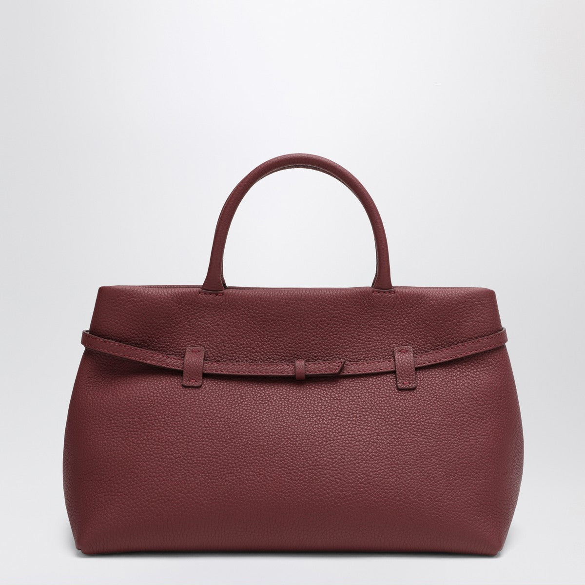 Manu Atelier Manu Atelier Le Cambon 35 burgundy bag in suede