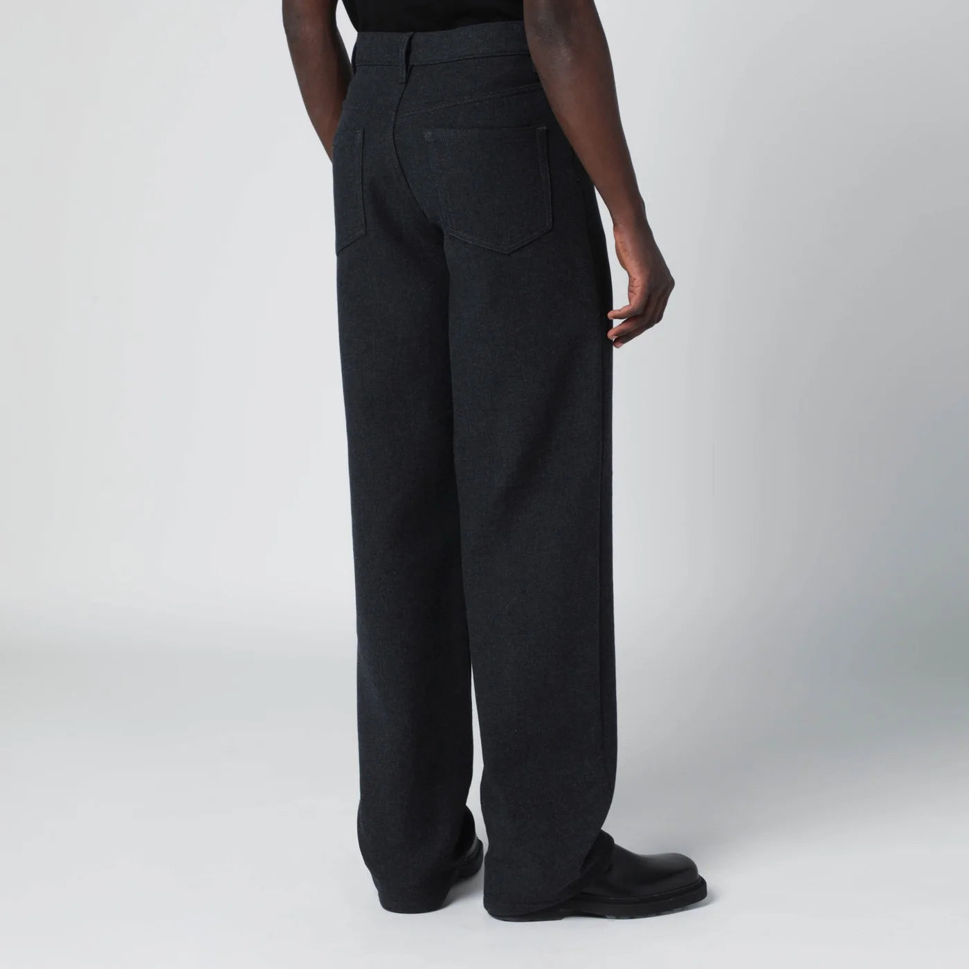 Dries Van Noten Dark grey straight leg jeans