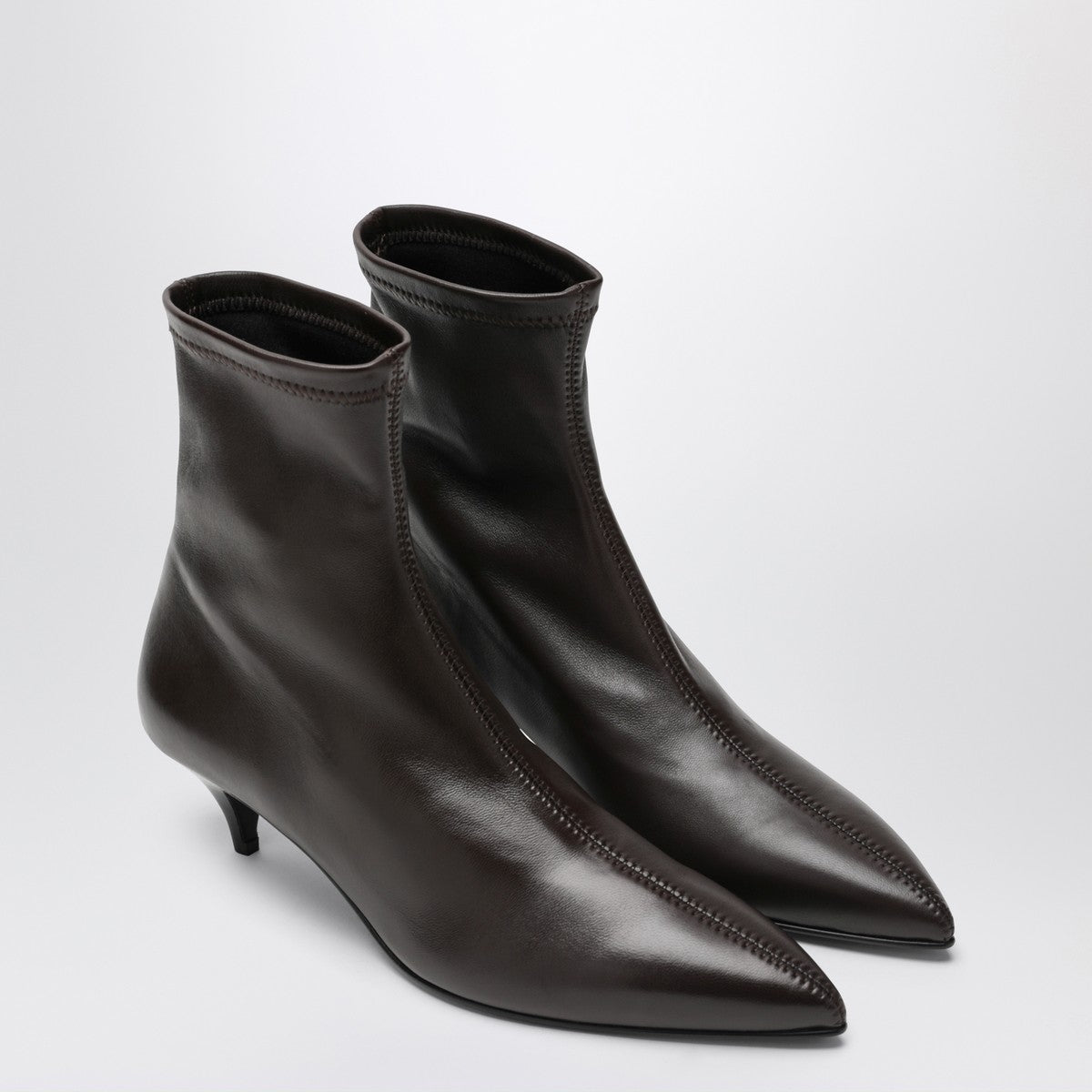 A.EMERY A.EMERY The Ophelia ankle boots in brown leather