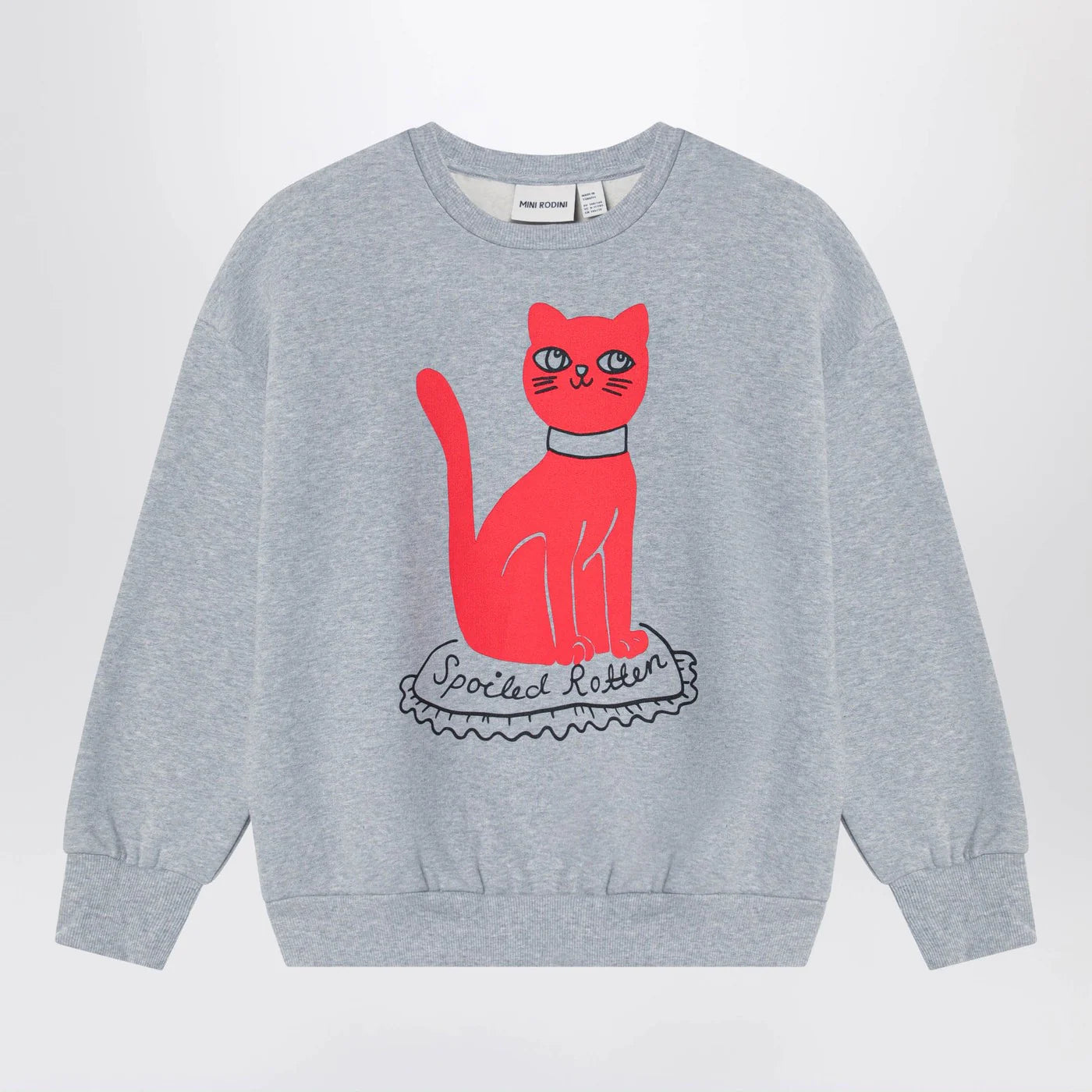 Mini Rodini Grey T-shirt in organic cotton