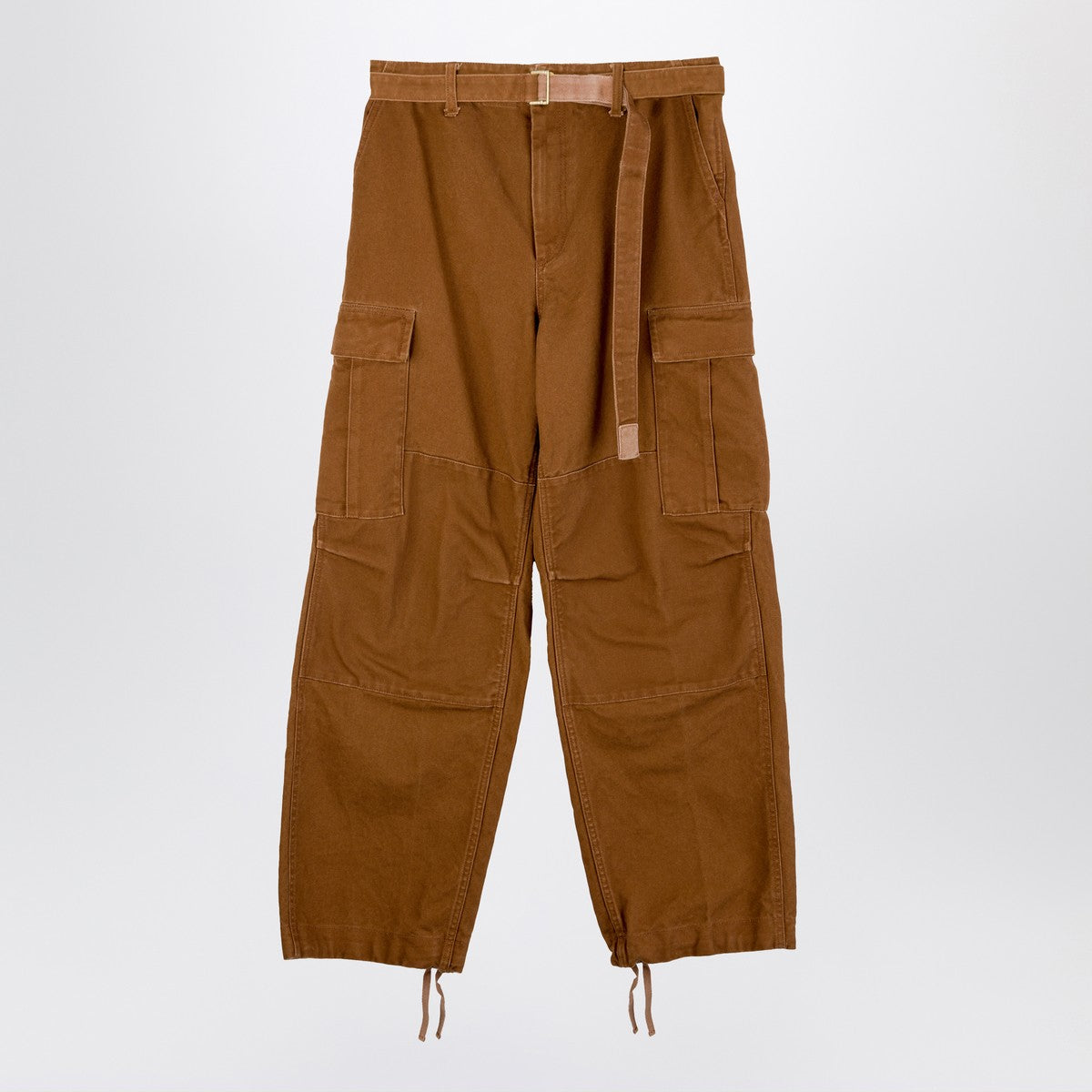 Sacai x Carhartt WIP Sacai x Carhartt WIP Beige cotton cargo trousers