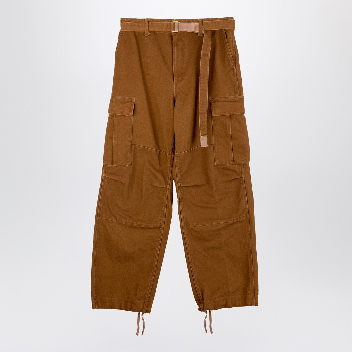 Sacai x Carhartt WIP Sacai x Carhartt WIP Beige cotton cargo trousers