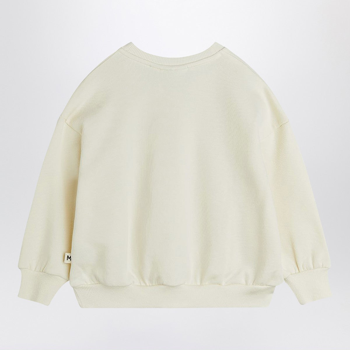 Mini Rodini Mini Rodini White sweatshirt with municipal print