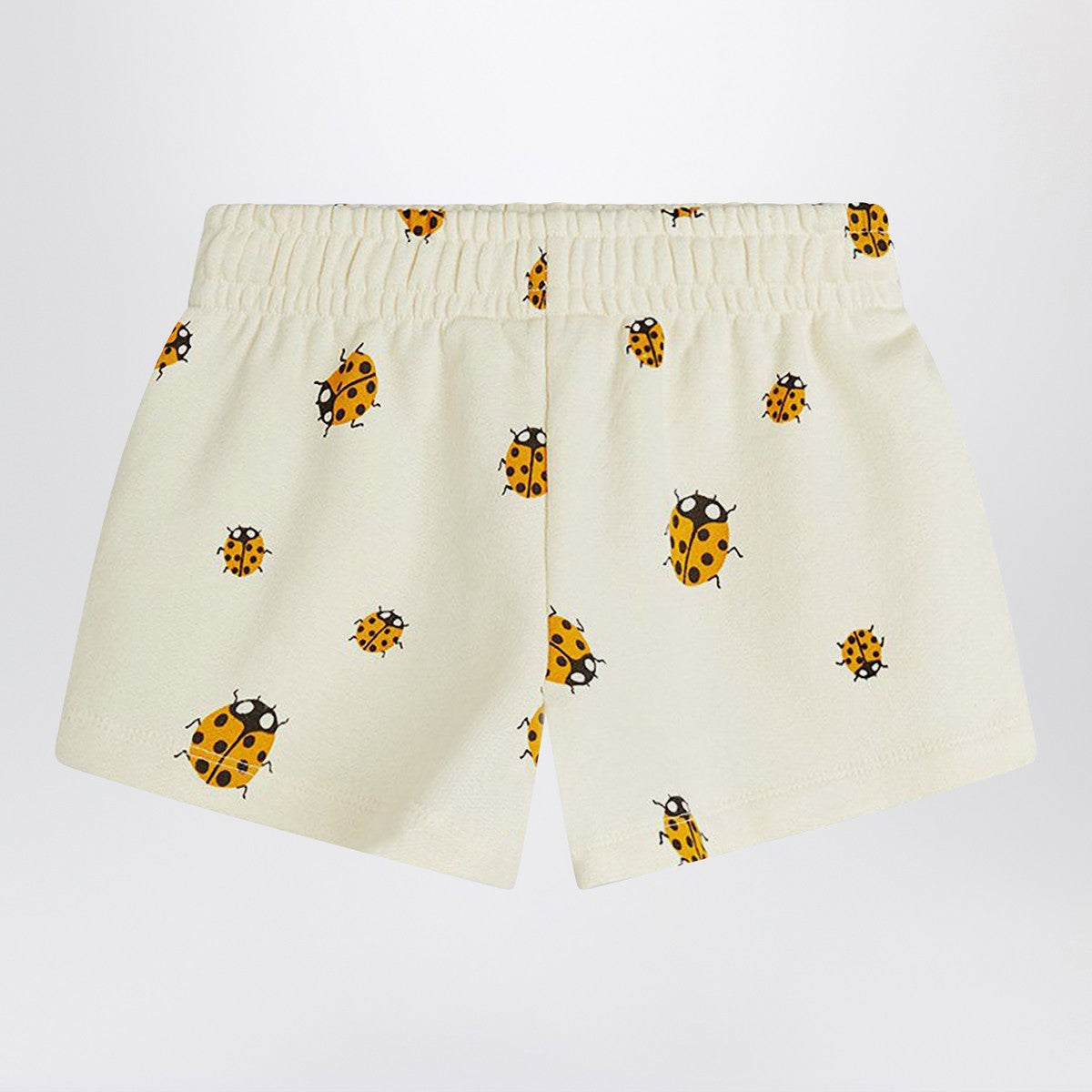 Mini Rodini Mini Rodini Short white with ladybugs