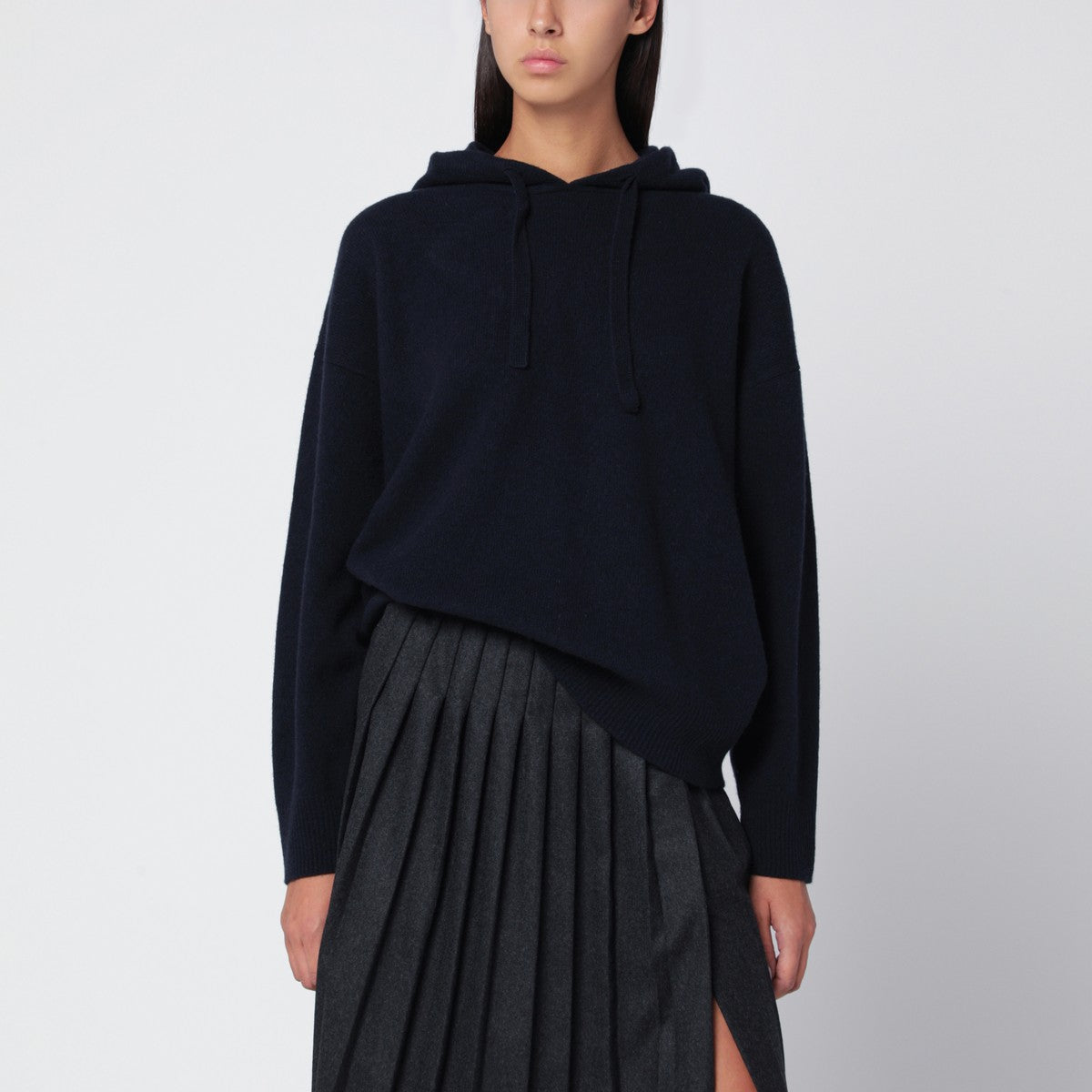 Roberto Collina Roberto Collina Navy blue wool sweatshirt