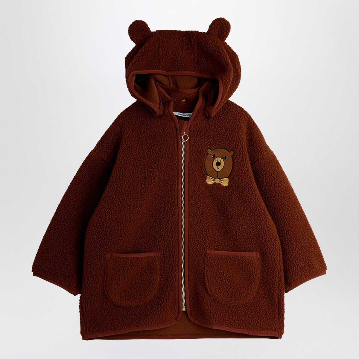Mini Rodini Mini Rodini Bear pile jacket