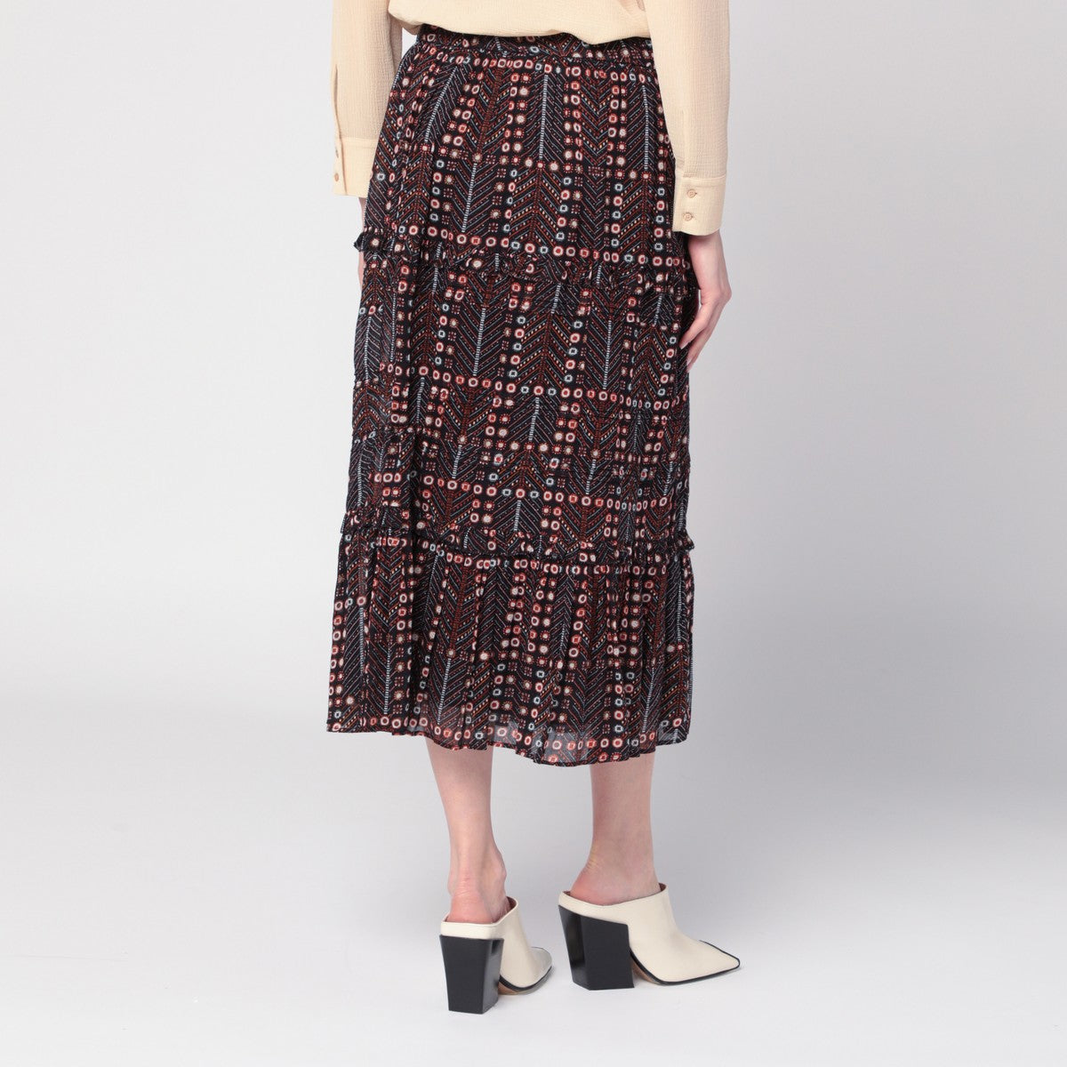 ISABEL MARANT Étoile ISABEL MARANT Étoile Diya skirt in cotton voile with print
