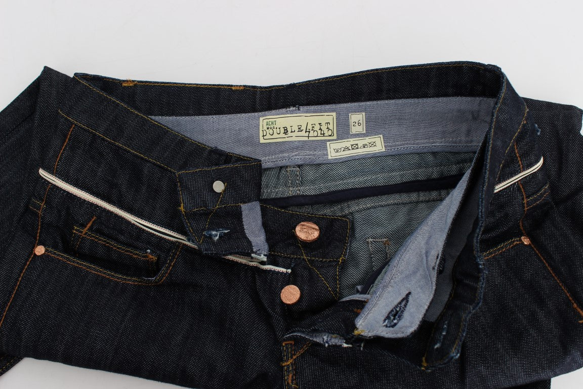 بنطال جينز مستقيم من القطن من Acht Blue Denim