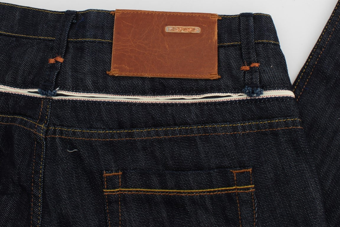 بنطال جينز مستقيم من القطن من Acht Blue Denim