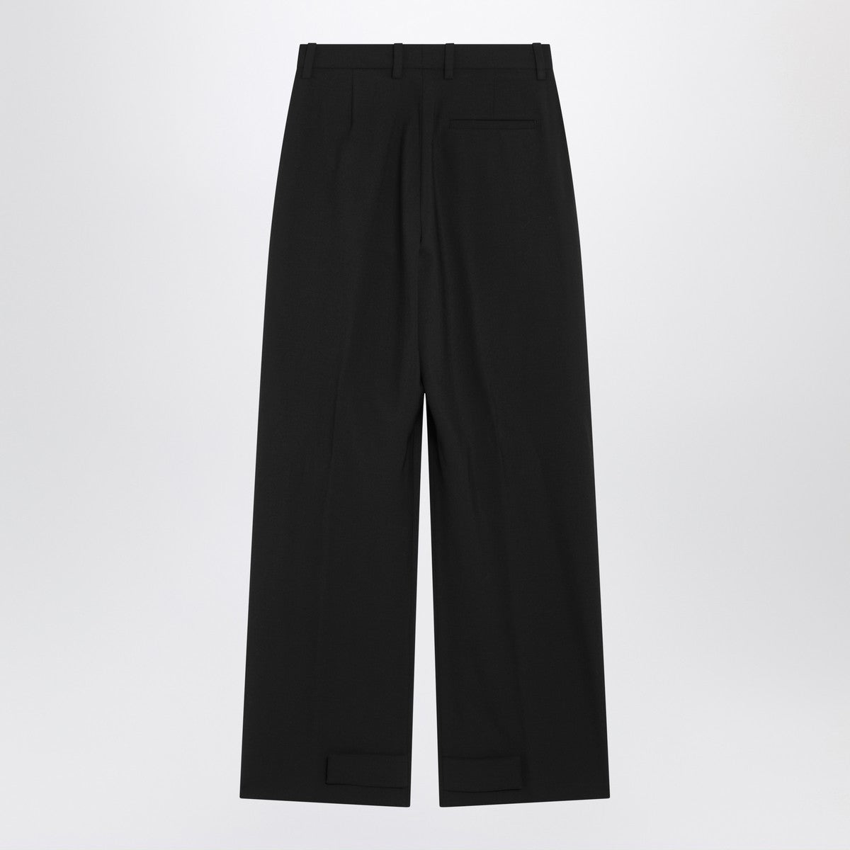 Moncler X Edward Enninful Moncler X Edward Enninful Black wool-blend trousers