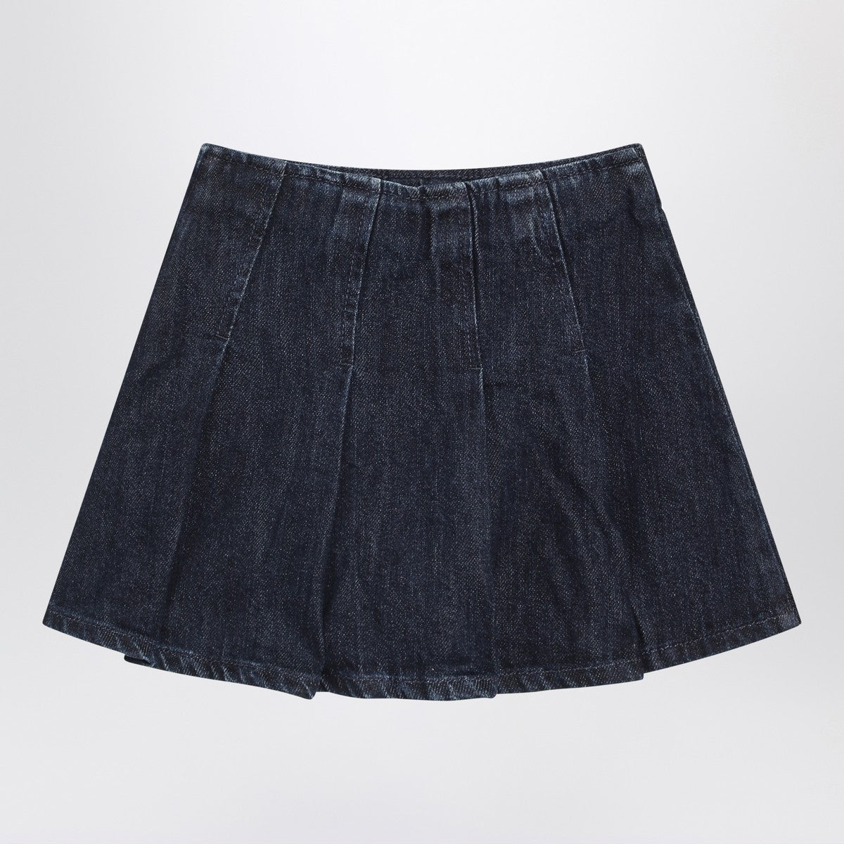 Polo Ralph Lauren Polo Ralph Lauren Blue pleated denim skirt