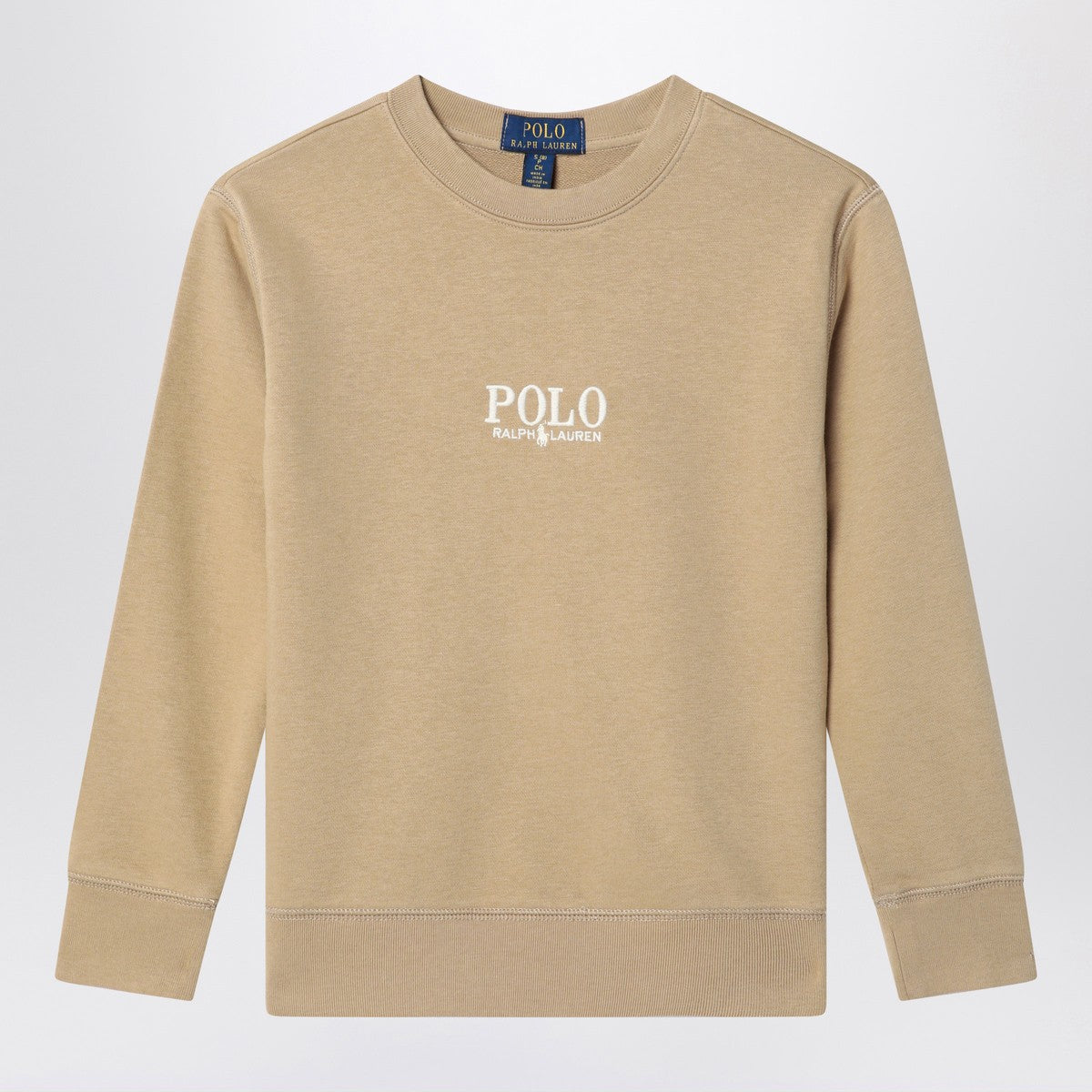 Polo Ralph Lauren Polo Ralph Lauren Beige cotton sweatshirt with logo