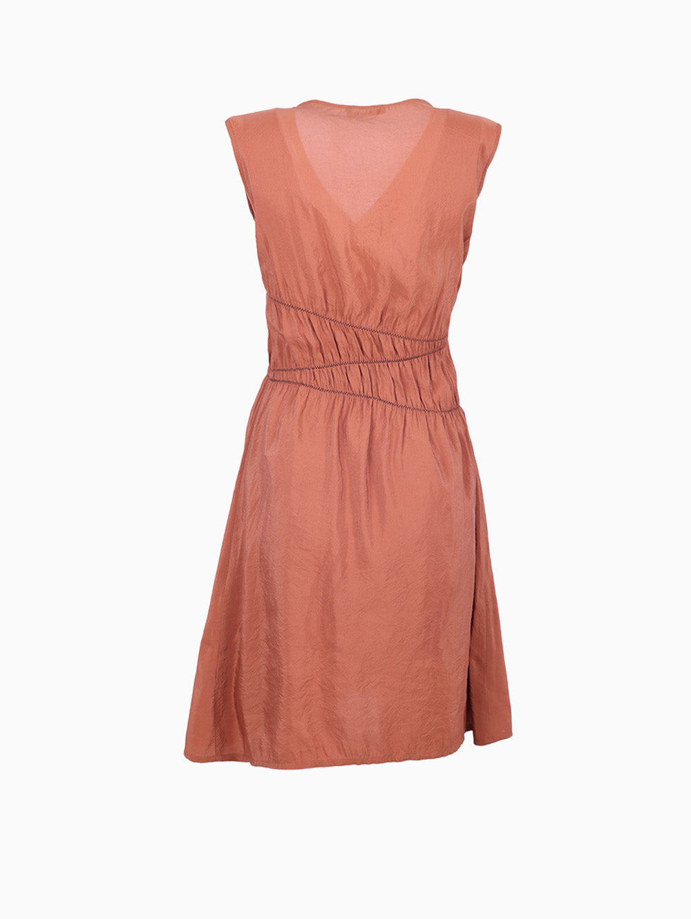 Cleso Dress - Terracota