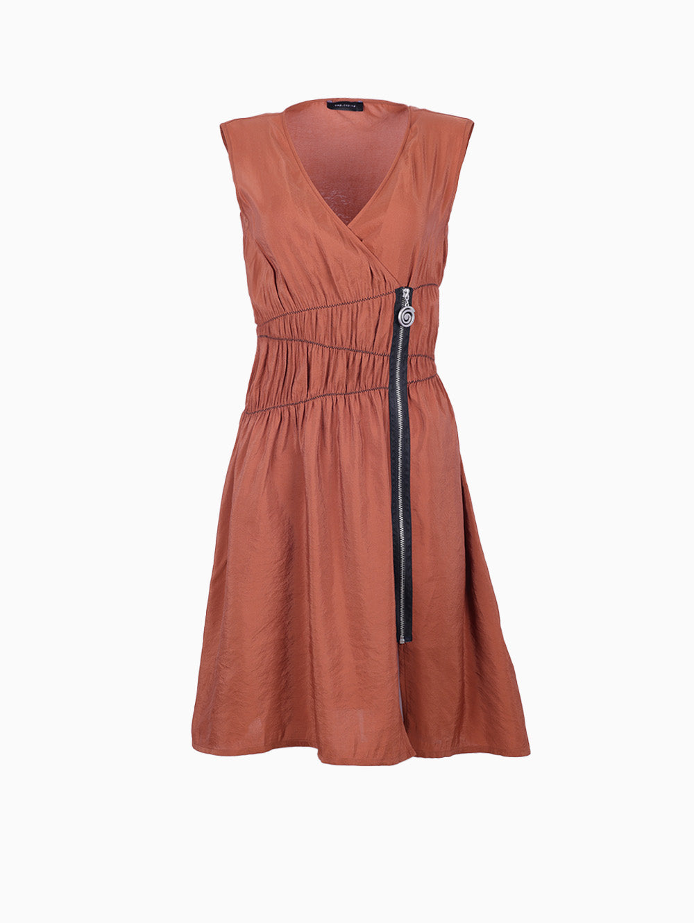 Cleso Dress - Terracota