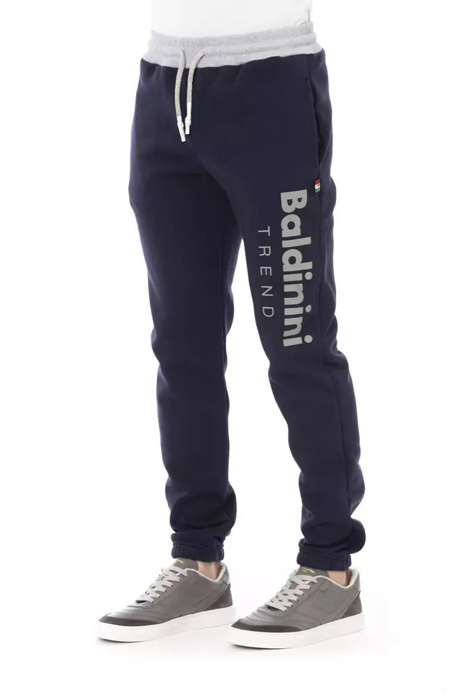 Baldinini Trend Blue Cotton Pant