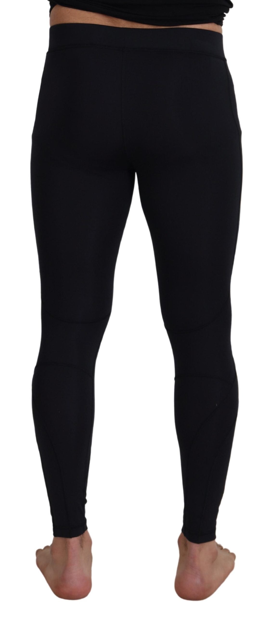 بنطلون دولتشي آند غابانا أسود نايلون بقصّة Slim Fit Stretch