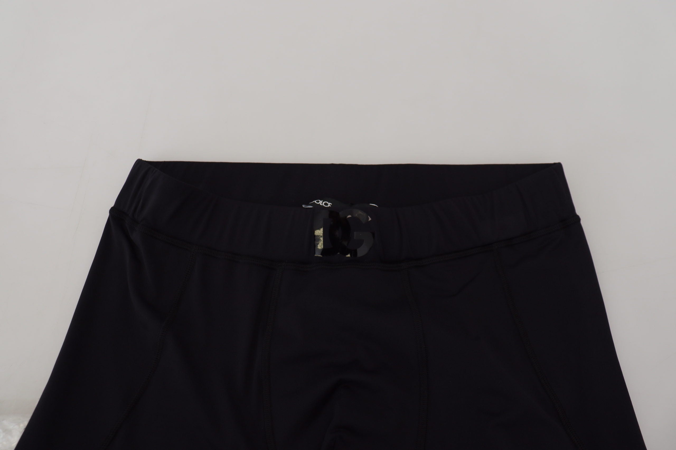 بنطلون دولتشي آند غابانا أسود نايلون بقصّة Slim Fit Stretch