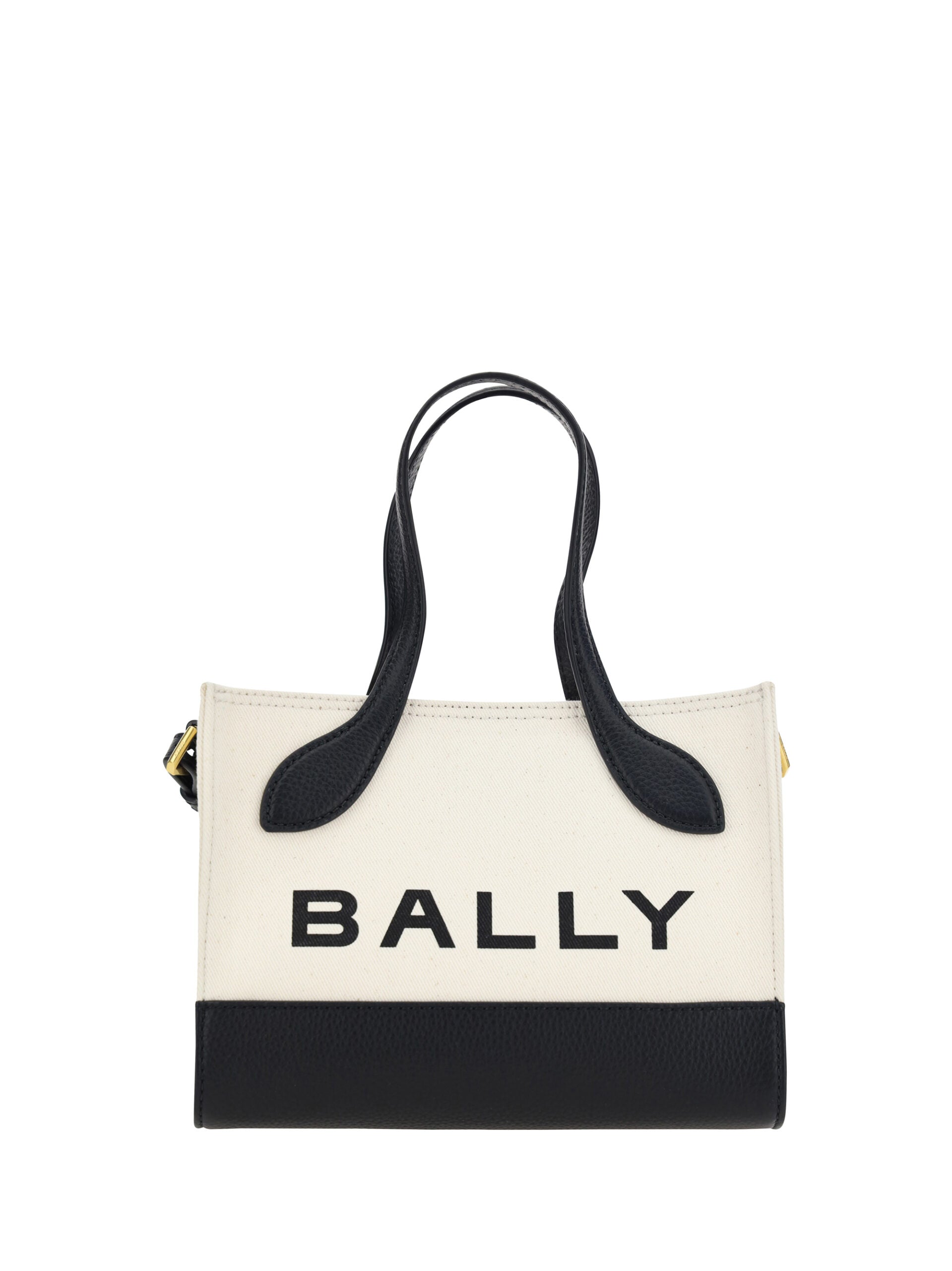 حقيبة يد صغيرة جلدية بلون متباين من Bally Chic