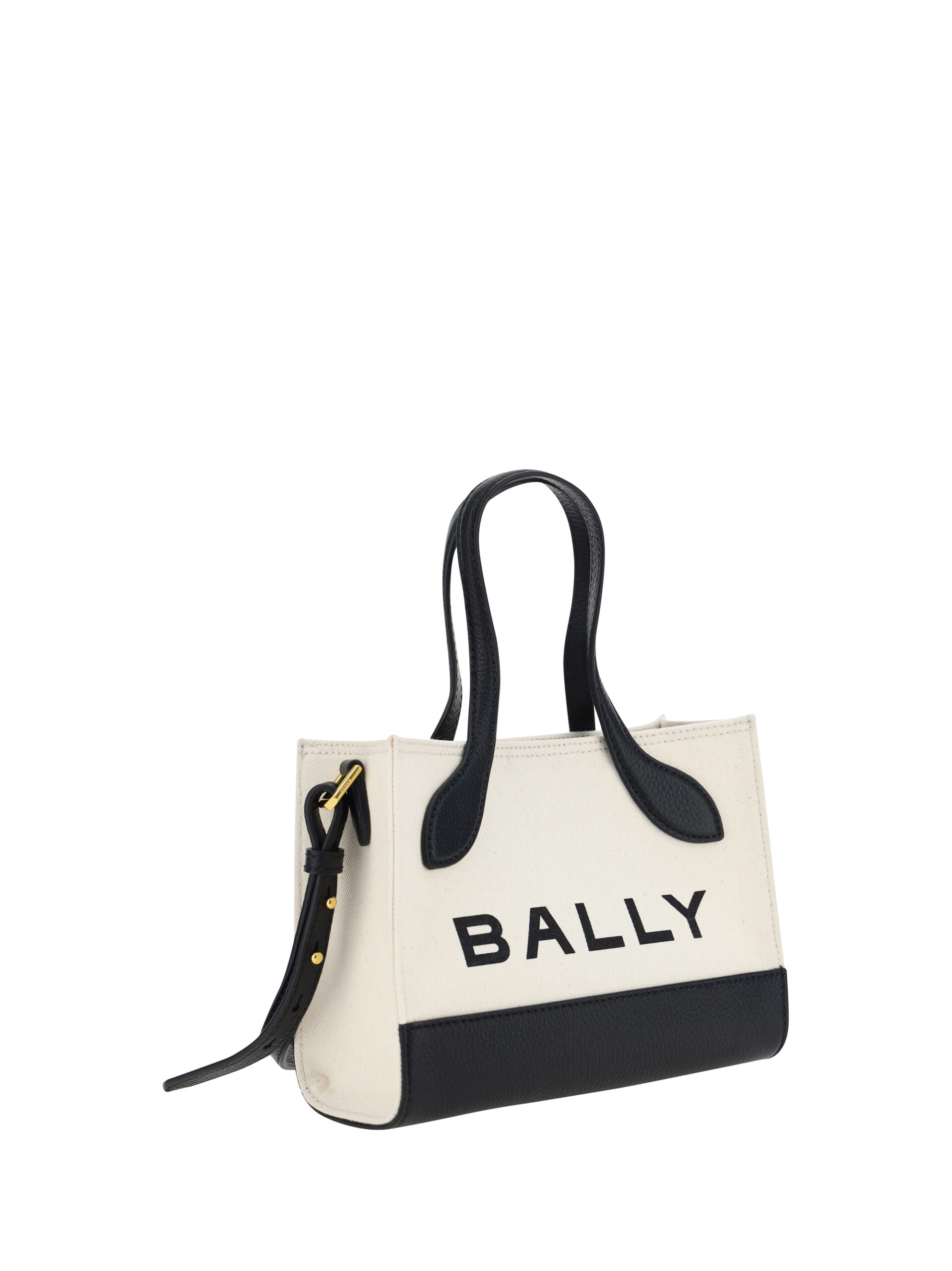حقيبة يد صغيرة جلدية بلون متباين من Bally Chic