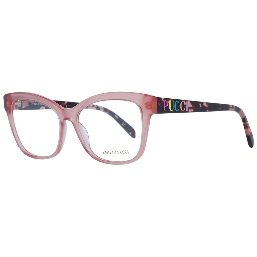Emilio Pucci Pink Plastic Glasses (Frames) - Luxe Marca