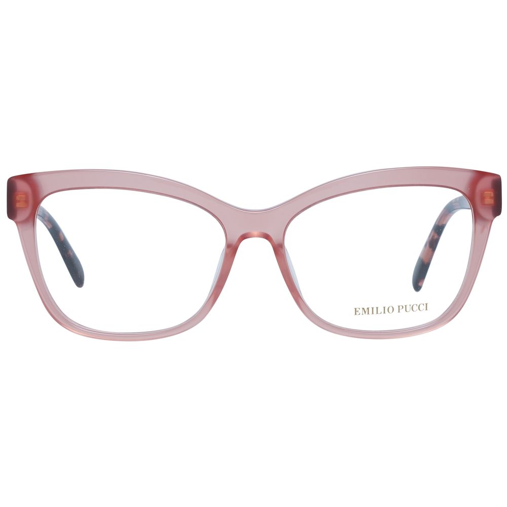 Emilio Pucci Pink Plastic Glasses (Frames) - Luxe Marca
