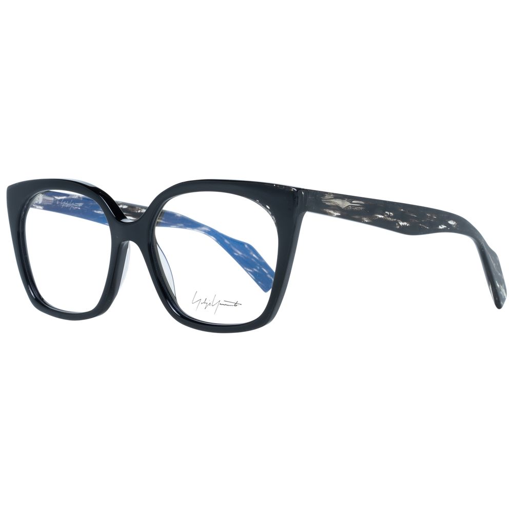 Yohji Yamamoto Black Plastic Glasses (Frames) - Luxe Marca