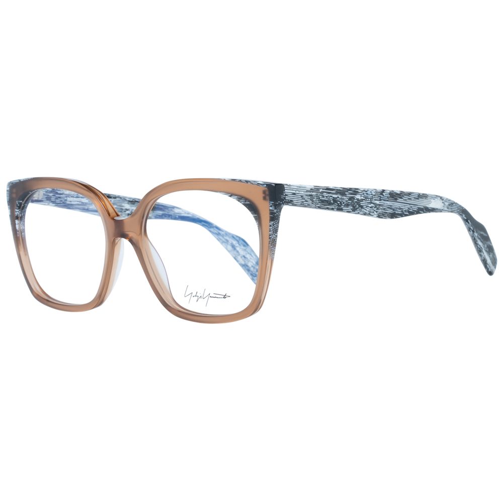 Yohji Yamamoto Brown Plastic Glasses (Frames) - Luxe Marca
