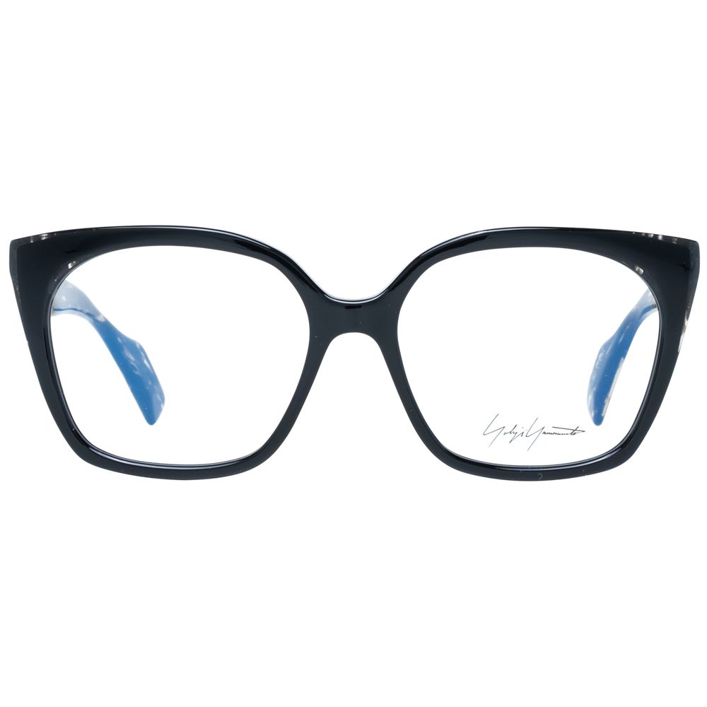 Yohji Yamamoto Black Plastic Glasses (Frames) - Luxe Marca