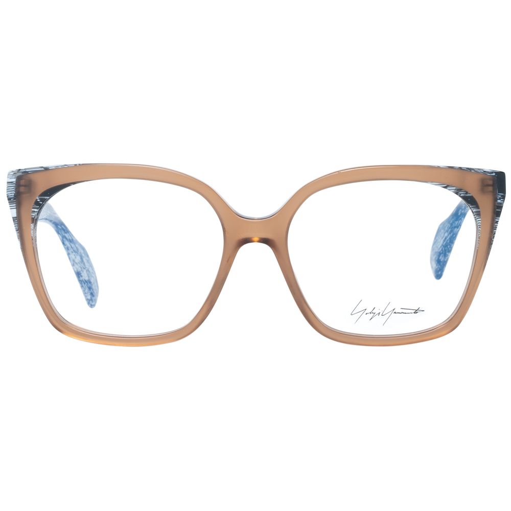 Yohji Yamamoto Brown Plastic Glasses (Frames) - Luxe Marca