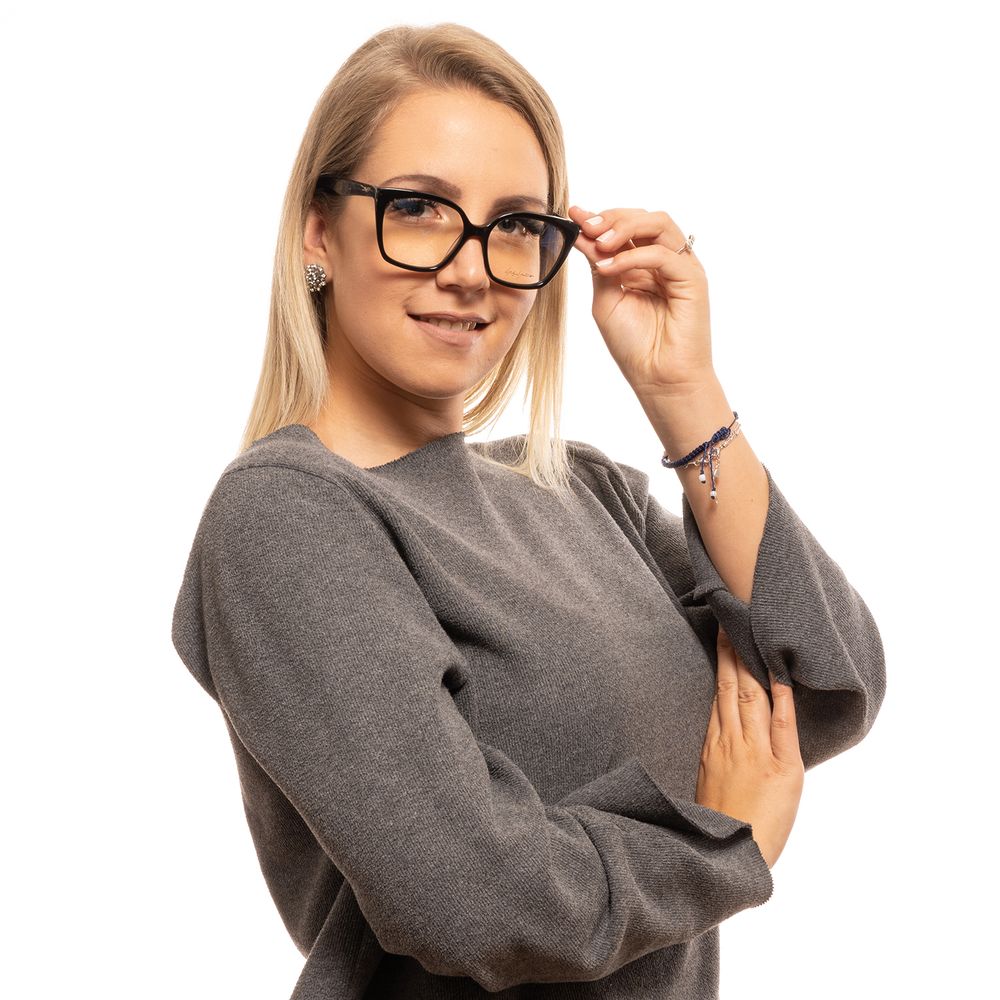 إطار نظارات نسائية أسود من يوجي ياماموتو