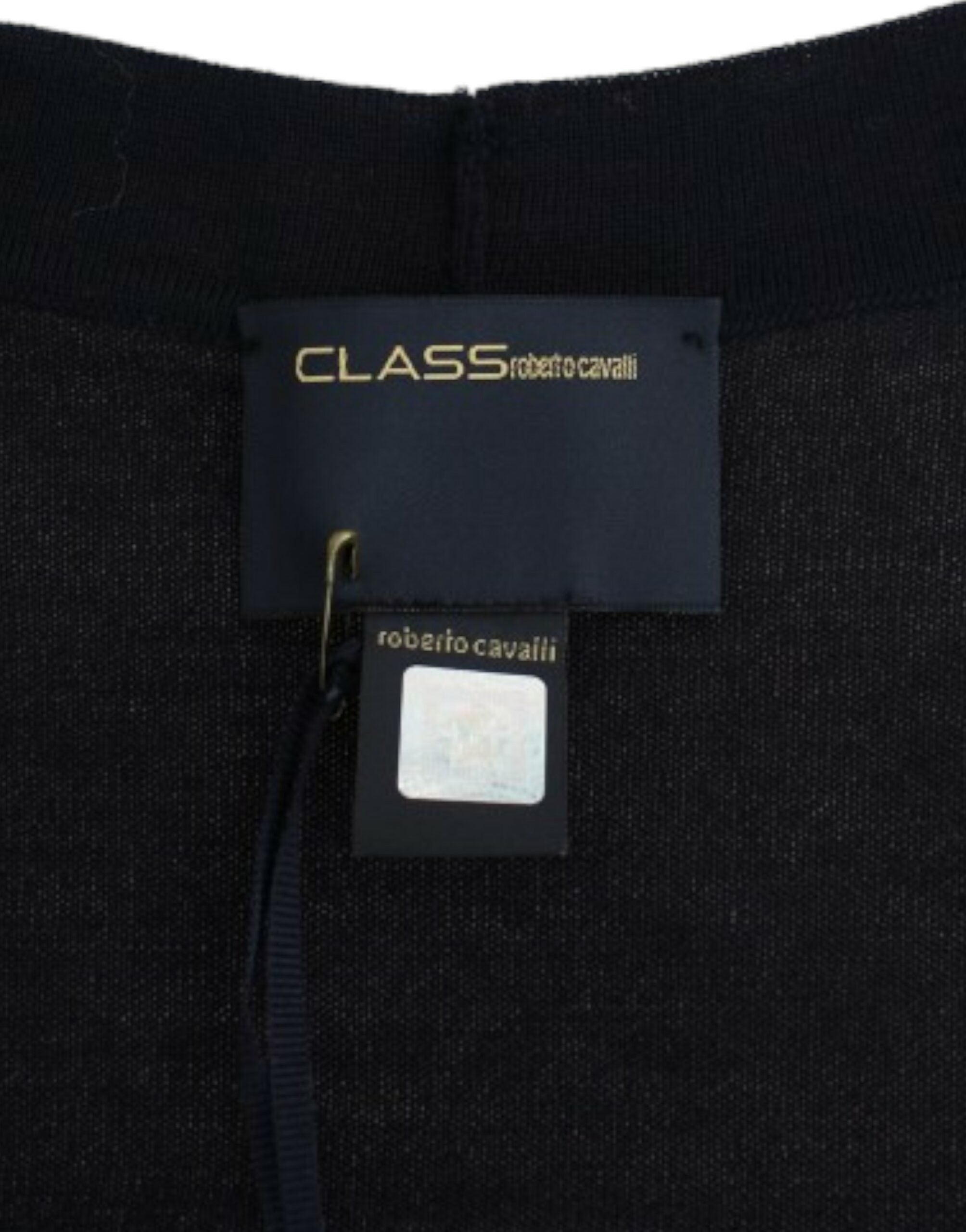 كارديجان صوف قصير من كافالي باللون الأزرق