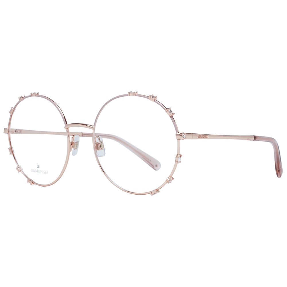 Swarovski Pink Metal Glasses (Frames) - Luxe Marca