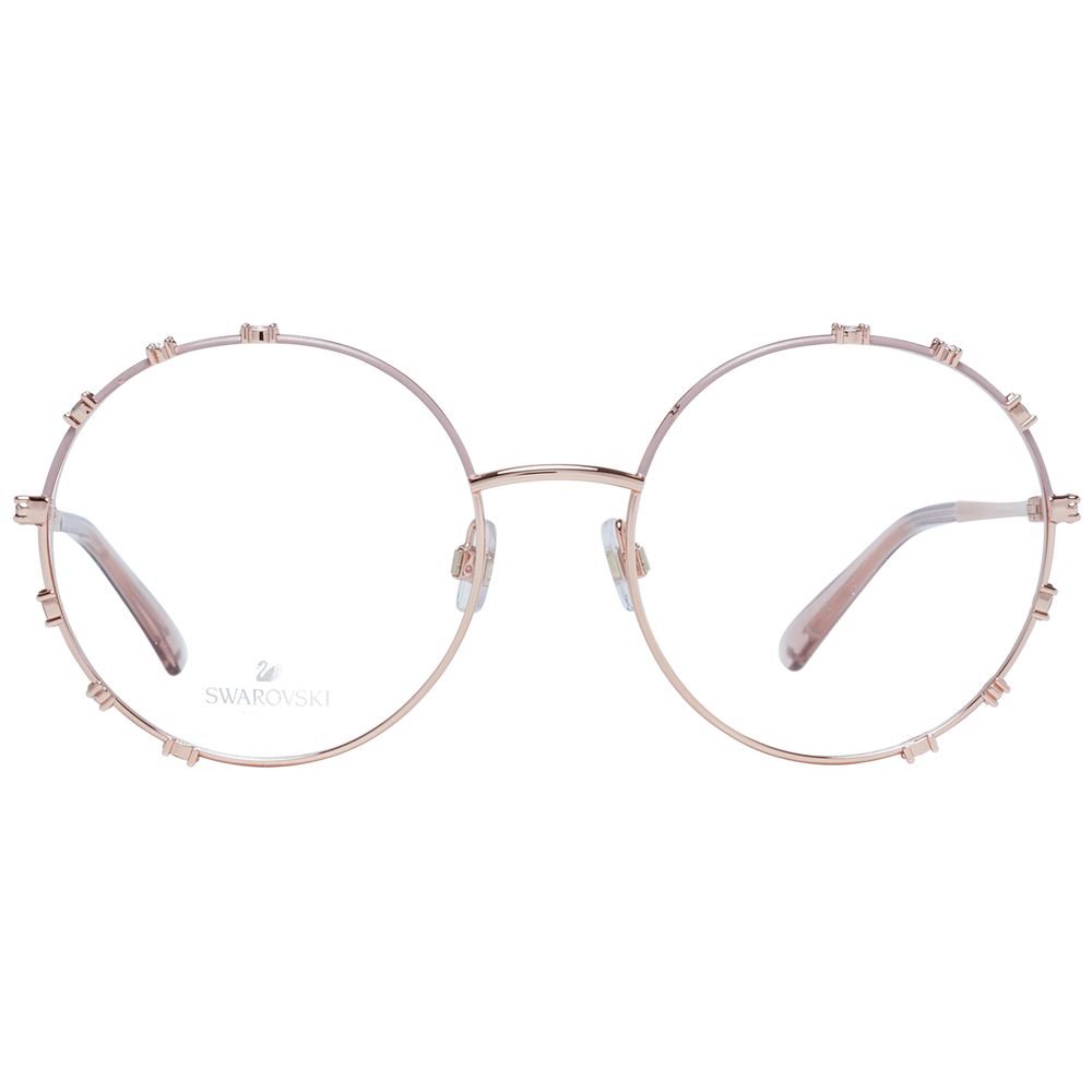 Swarovski Pink Metal Glasses (Frames) - Luxe Marca