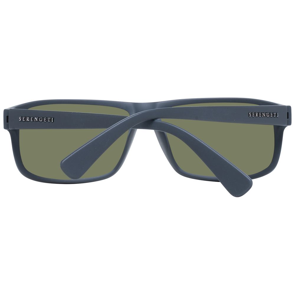 Serengeti Gray Plastic Sunglasses - Luxe Marca