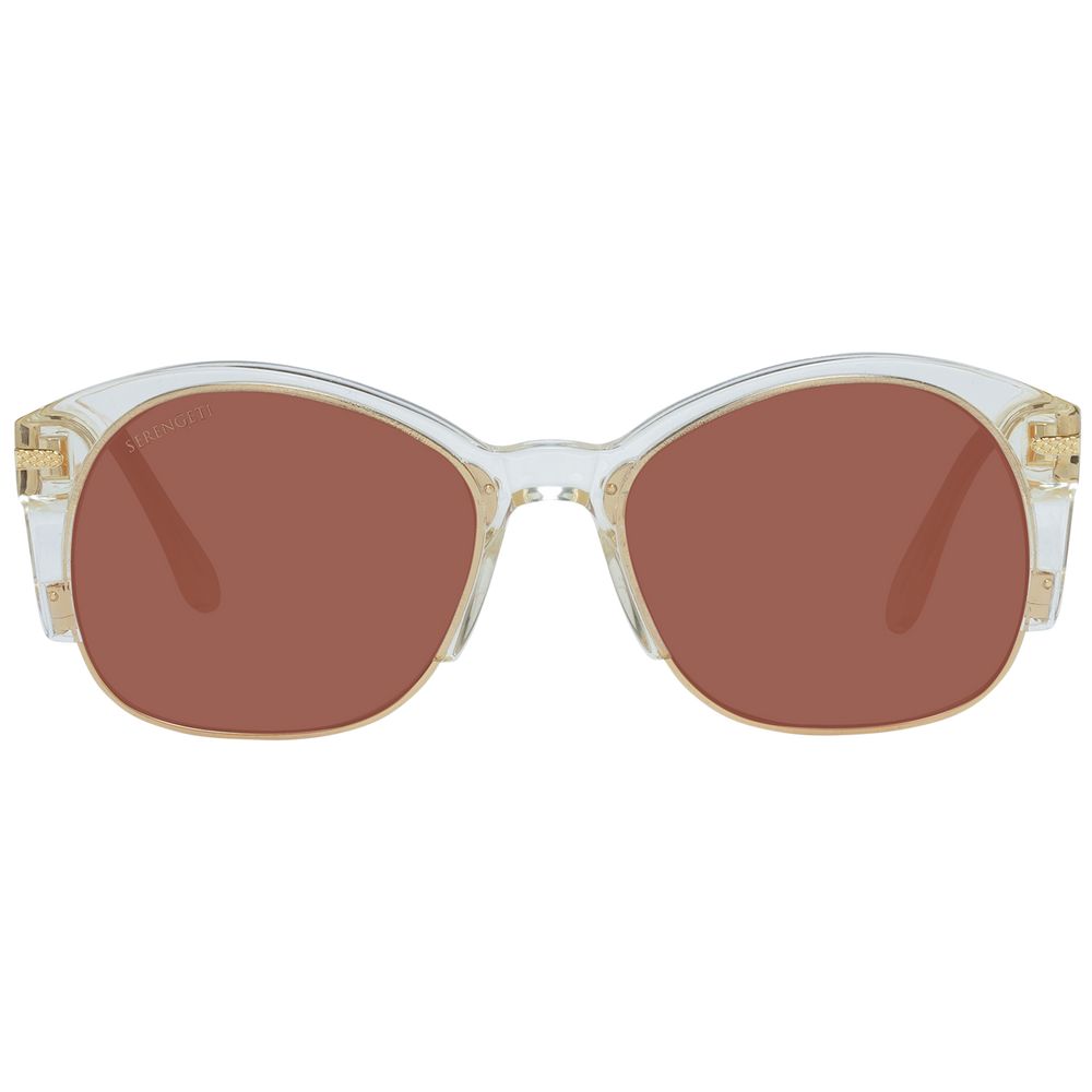Serengeti Gold Acetate & Metal Sunglasses - Luxe Marca