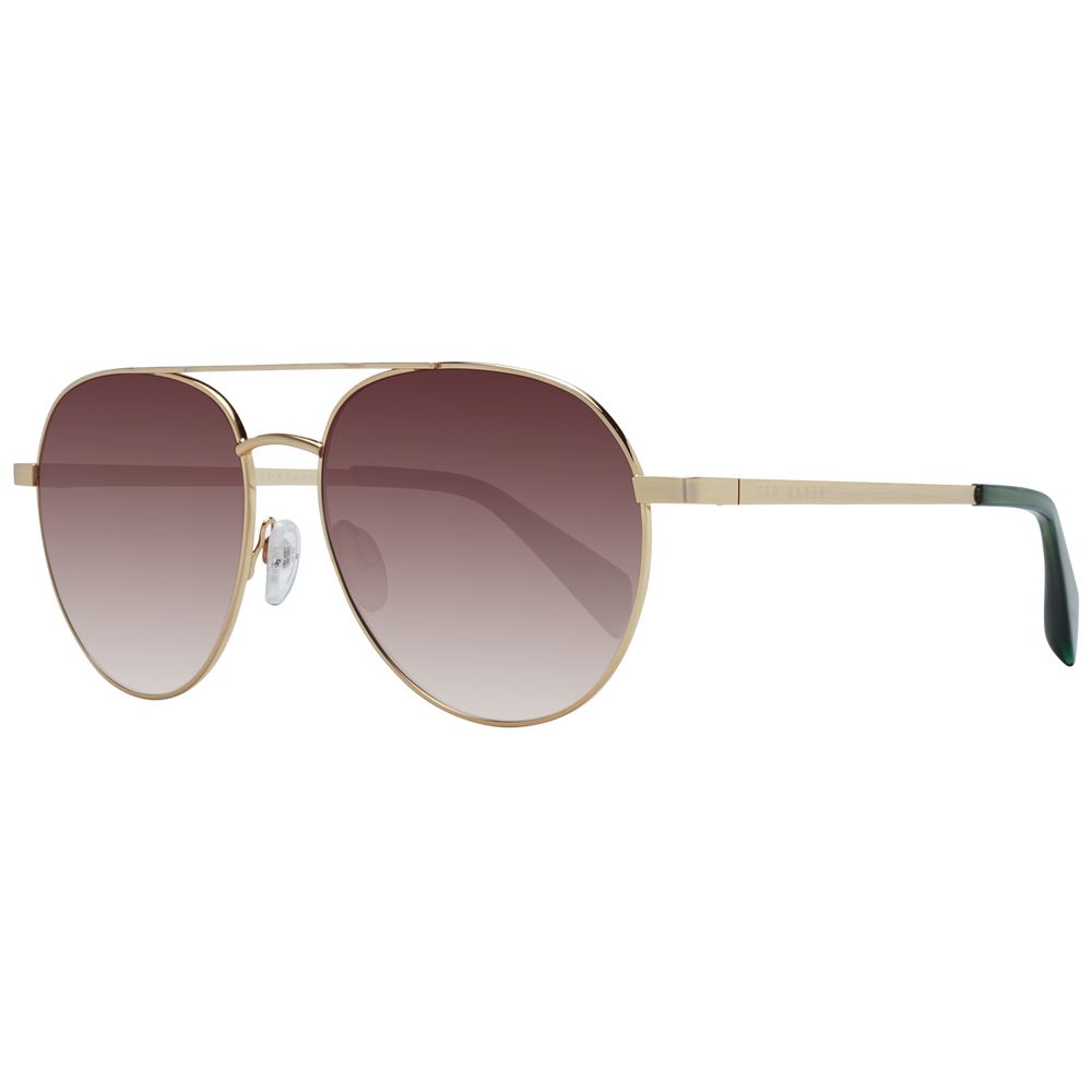 Ted Baker Gold Metal Sunglasses - Luxe Marca