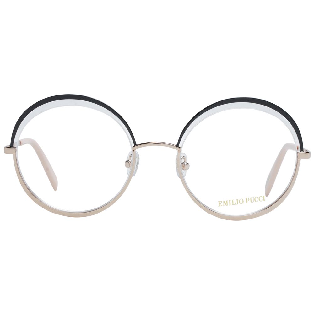 Emilio Pucci Black Metal Glasses (Frames) - Luxe Marca