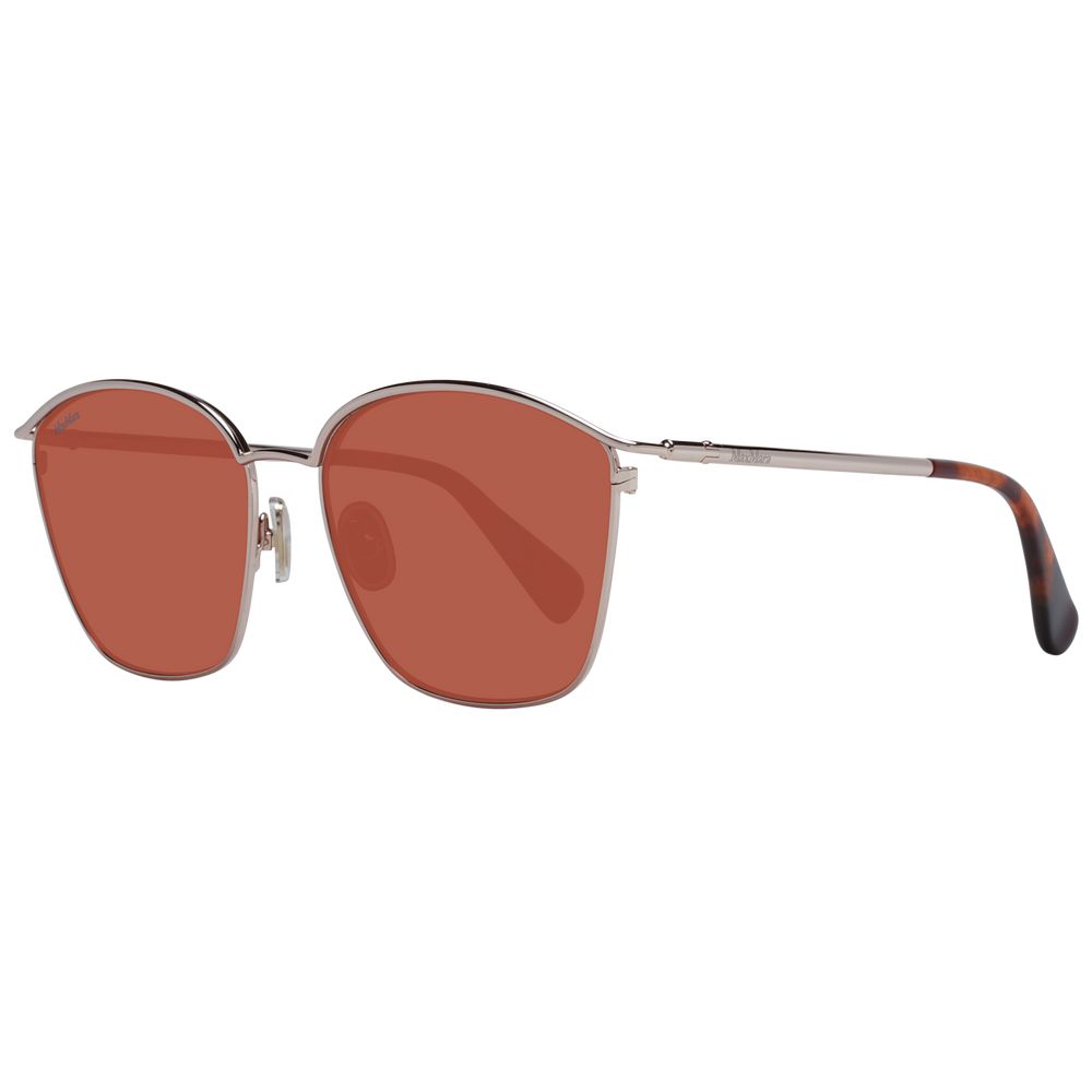 Max Mara Rose Gold Metal Sunglasses