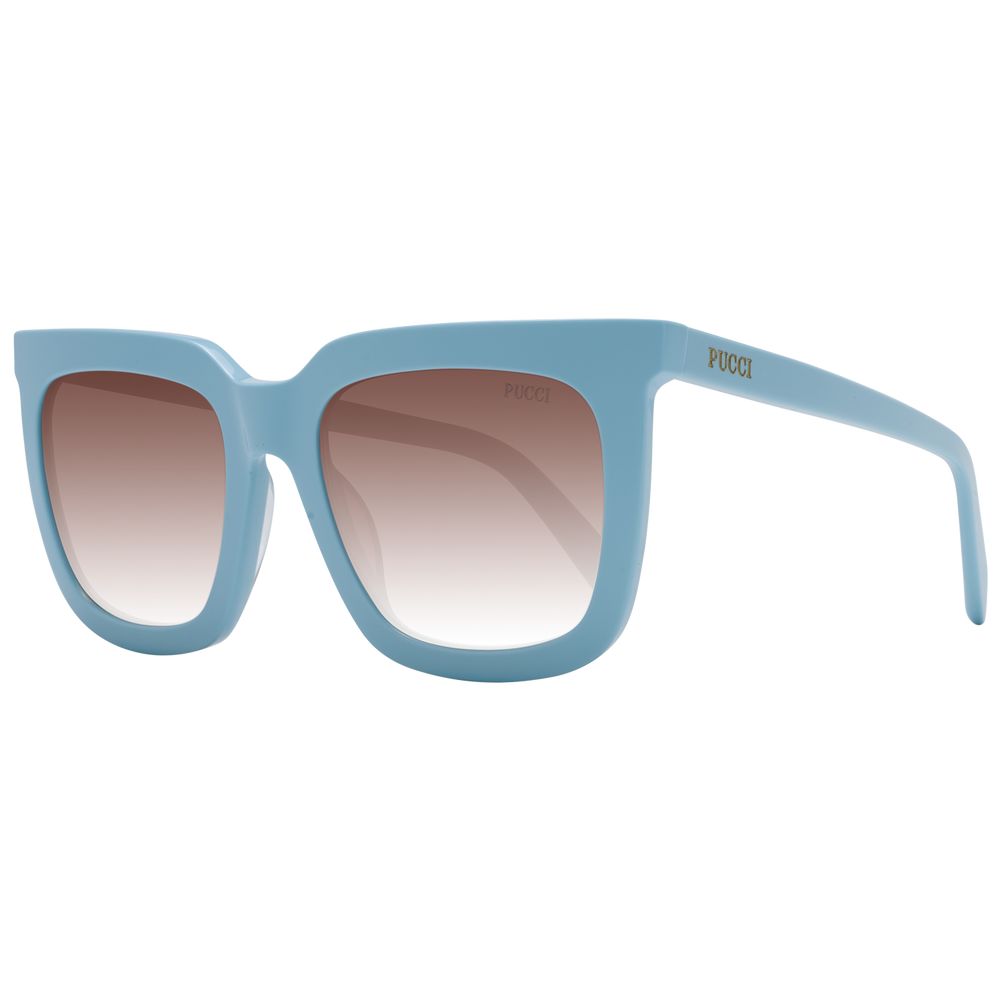 Emilio Pucci Blue Plastic Sunglasses - Luxe Marca